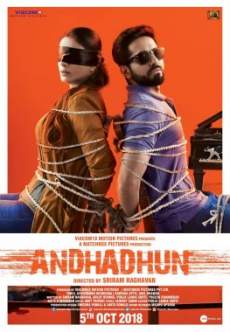 Andhadhun 2018 300MB 480p 720p 1GB 1080p 4GB&11GB&14GB DDP5.1 x264 & DTS HDMA 5.1 FilmyHit