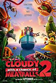 Cloudy With A Chance Of Meatballs 2 2013 Dual Audio Hindi 480p BluRay 300MB FilmyHit