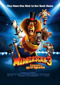 Madagascar 3 2012 Dual Audio Hindi 480p 300MB FilmyHit